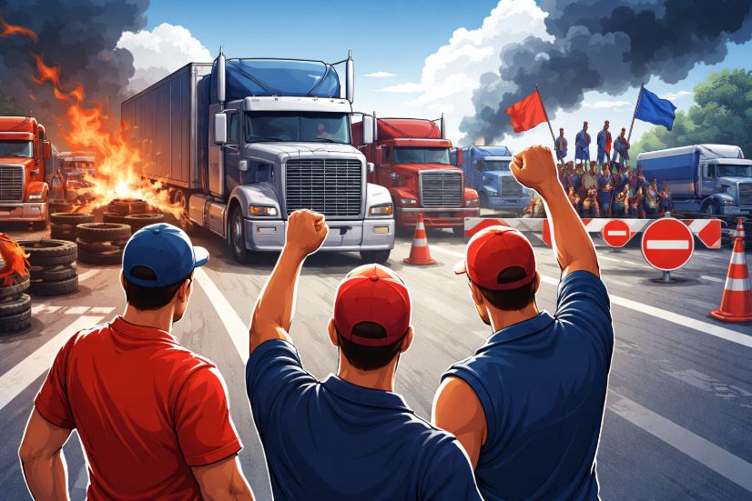 Redação sobre greve dos caminhoneiros - repertório e argumentos para o Enem